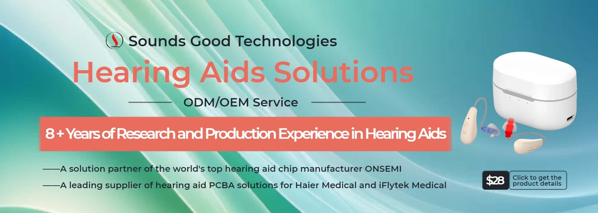 ποιότητας OTC ακουστικά βαρηκοΐας εργοστάσιο