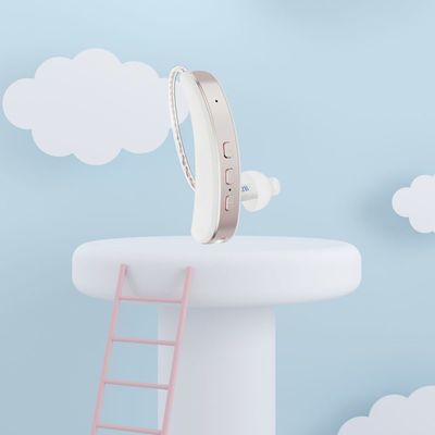 Εύκολες συσκευές ακοής με μειωτικό θόρυβο τύπου BTE με διάρκεια ζωής 25 ωρών