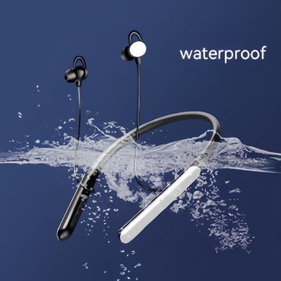 Ακουστικά Βαρηκοΐας Λαιμού Αδιάβροχα Bluetooth Επαναφορτιζόμενα Ψηφιακά Ενισχυτικά Ακοής Μεγάλη Αναμονή