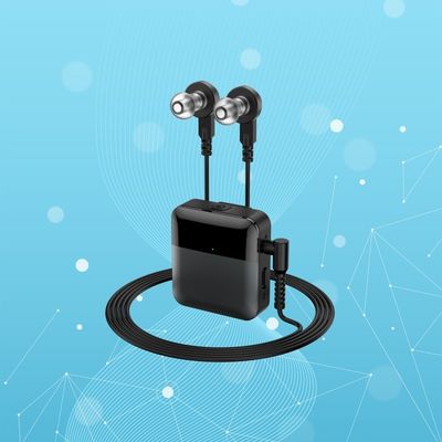 Μεγάλο όγκο επαναφορτιζόμενα ακουστικά Bluetooth 130dB Ακουστικά FCC