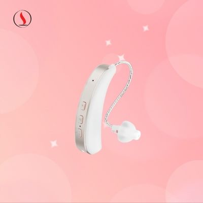 Πίσω από το αυτί αόρατο ψηφιακό ακουστικό με ακύρωση θορύβου και καταστολή ουρλιαχτή