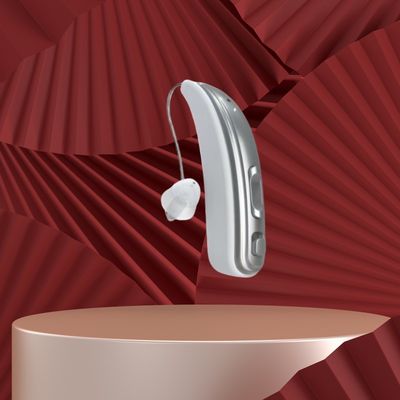 BTE Invisible OTC Hearing Ads Ακύρωση θορύβου Απολύμανση με υπεριώδη ακτινοβολία Επαναφορτιζόμενος ενισχυτής ακοής