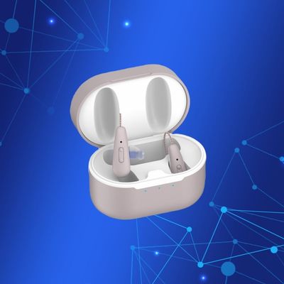 Αόρατα OTC ακουστικά βαρηκοΐας 35dB Gain Ψηφιακός ενισχυτής ήχου 8 καναλιών Επαναφορτιζόμενη συσκευή ακοής