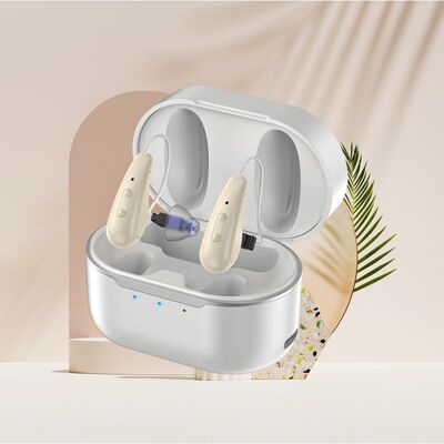 Μπεζ ή Custom OTC ακουστικά με πιστοποίηση CE 4 Προγράμματα που εξασφαλίζουν αποτελεσματική υποστήριξη ακοής και άνετη τοποθέτηση